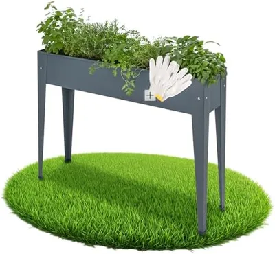 tectake Jardinera Vertical Metálica 98,5 cm: review honesta para balcones estrechos