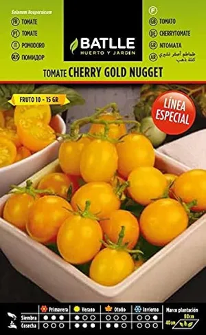 Semillas Batlle Tomate Cherry Gold Nugget