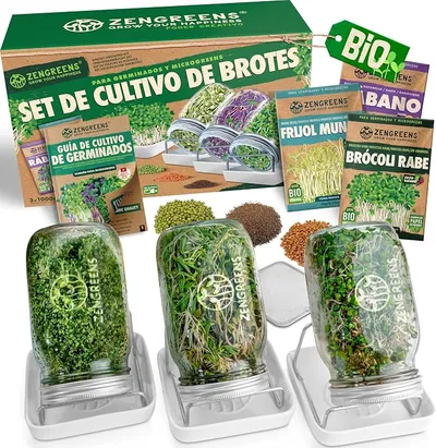 ZenGreens Tarro Germinador de Brotes: review honesta 2026